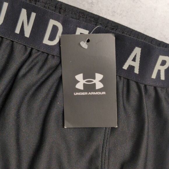 NWT Under Armour Black HeatGear Loose Fit Athletic Shorts Small - Picture 11 of 13